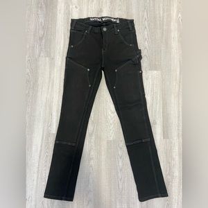 Dovetail Workwear women’s pant - size 8 - Maven - no fade black